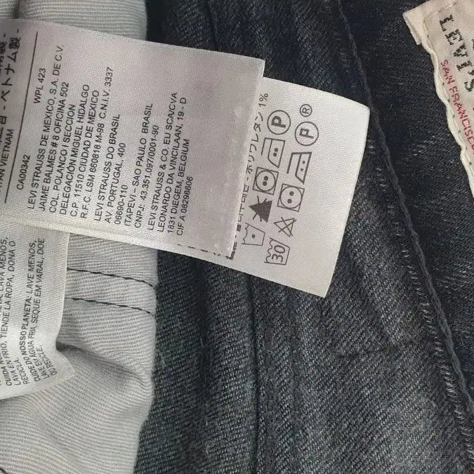 [BUNJANG] Levi's 511 Black Jeans / 리바이스 511 블랙진 빅E W32 L32