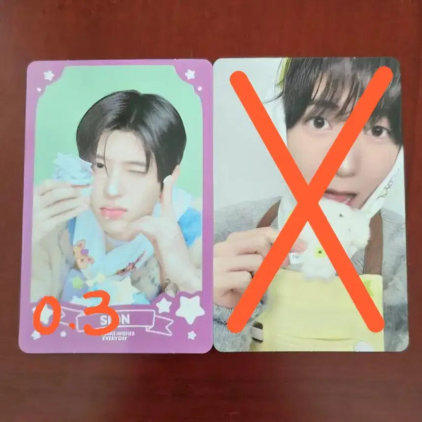 [BUNJANG] NCT WISH Sion Bakery Pop-Up Photocard / 엔시티 위시 베이커리 팝업 트레카 시온 포카
