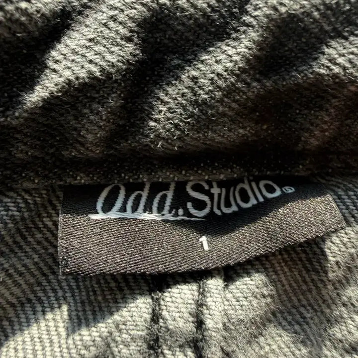 [BUNJANG] Odd Studio Washed Pleated Denim Mini Skirt / 오드스튜디오 워싱 플리츠 데님 미니 스커트 블랙 S
