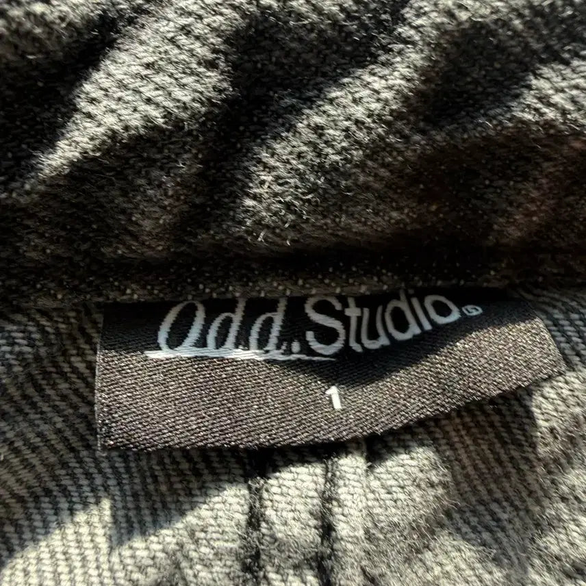 [BUNJANG] Odd Studio Washed Pleated Denim Mini Skirt / 오드스튜디오 워싱 플리츠 데님 미니 스커트 블랙 S