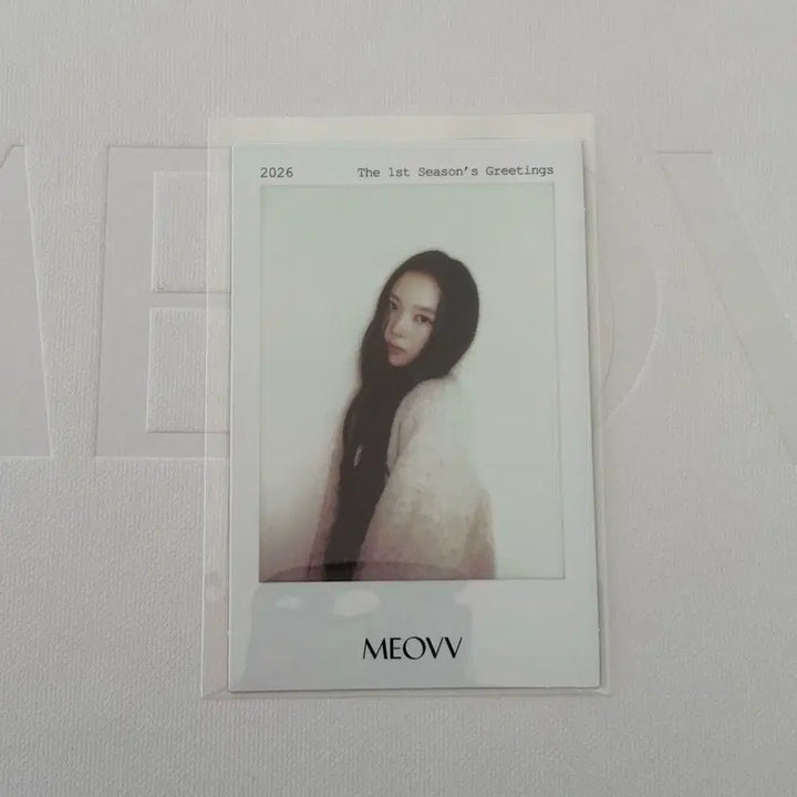 [SOLD OUT] 미야오 나린 시그 시즌그리팅 예약구매 특전 포카 미공포 폴라로이드 폴라