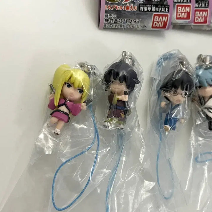 [BUNJANG] Gintama Hong-yo Arc 7-Piece Keyring Bundle Set / 고전 은혼 키링 홍앵 7종 풀세트 일괄