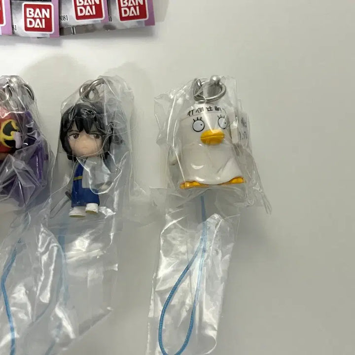 [BUNJANG] Gintama Hong-yo Arc 7-Piece Keyring Bundle Set / 고전 은혼 키링 홍앵 7종 풀세트 일괄