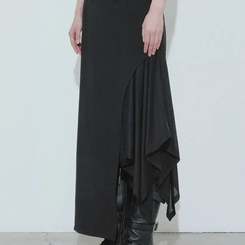 [BUNJANG] Bohemse Sheer Layered Skirt / 보헴서 시어 레이어드 스커트 SHEER LAYERED SKIRT