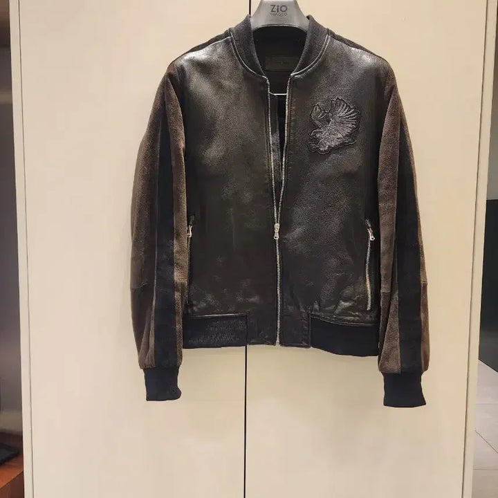 [BUNJANG] Jill Stuart New York Leather Jacket / 질스튜어트뉴욕 가죽 점퍼