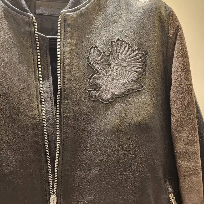 [BUNJANG] Jill Stuart New York Leather Jacket / 질스튜어트뉴욕 가죽 점퍼
