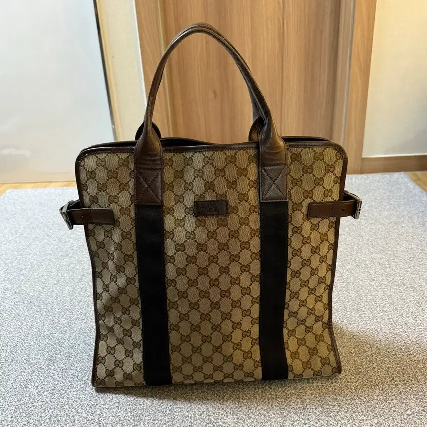 [BUNJANG] Gucci Jacquard Tote Bag / Gucci 구찌 자가드 토트백 남성용