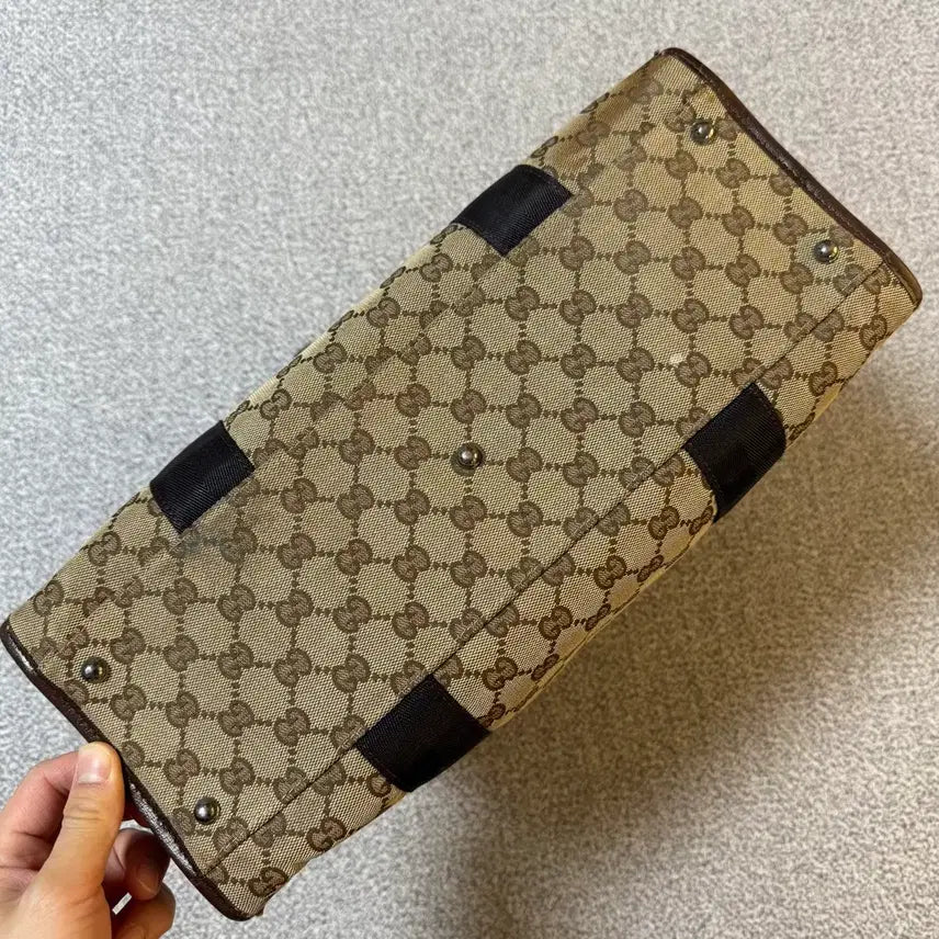 [BUNJANG] Gucci Jacquard Tote Bag / Gucci 구찌 자가드 토트백 남성용