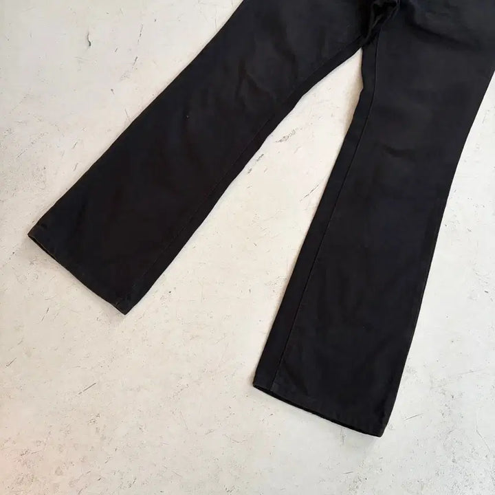 [SOLD OUT] BIG JOHN 빅존 빈티지 부츠컷 블랙 코튼팬츠 29
