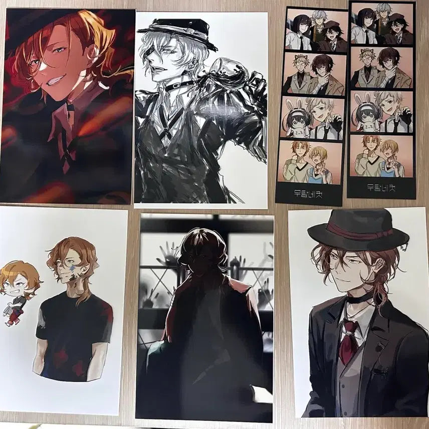 [BUNJANG] Bungo Stray Dogs Chuuya, Other Characters Bundle Set / 문스독 굿즈 처분