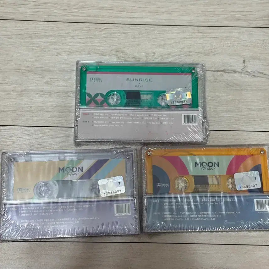 [BUNJANG] Day6 Cassette Tape Sealed Bundle Set / 데이식스 카세트 테이프 미개봉 일괄양도