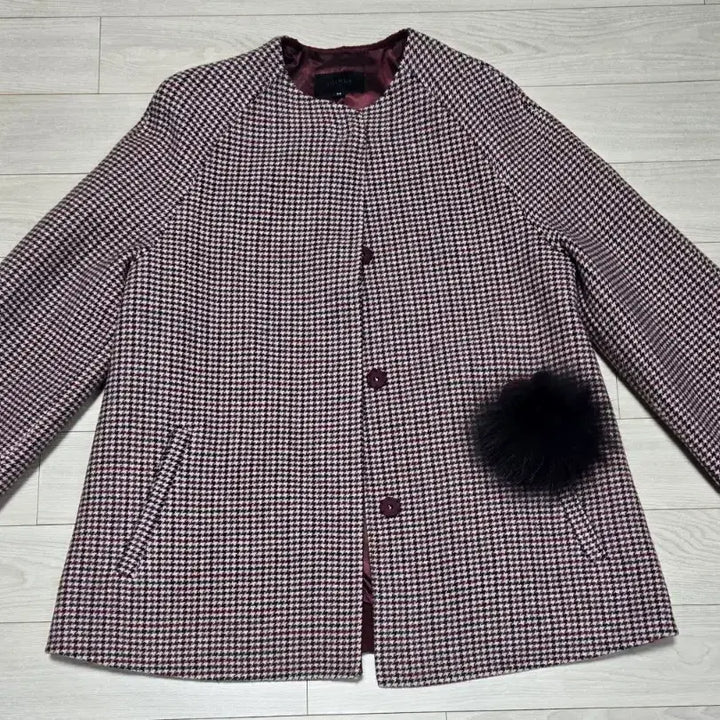 [BUNJANG] Joinus Houndstooth Check Pattern Coat / 조이너스 코트 판매합니다