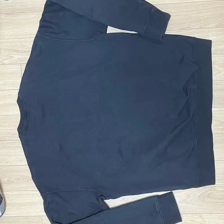 [BUNJANG] Nike Swoosh Black Sweatshirt / 나이키 스우시 맨투맨 블랙
