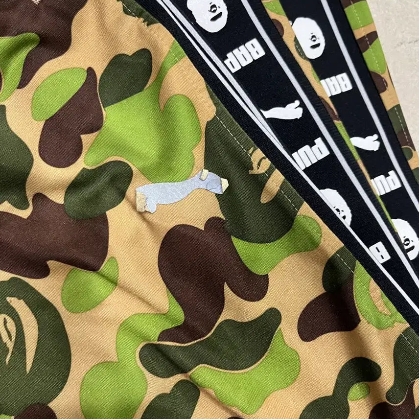 [BUNJANG] Puma Bape Camo Training Pants / 푸마 베이프 콜라보 카모 바지