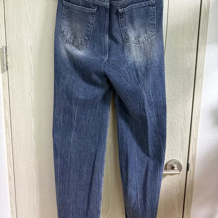 [BUNJANG] Labelarchive A.Blue Washed Denim Pants / 라벨아카이브 에이블루 워싱 데님 팬츠