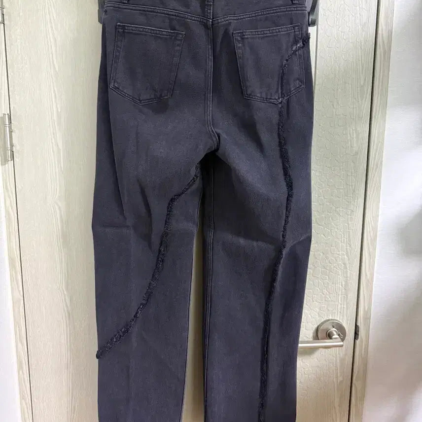 [BUNJANG] LABEL ARCHIVE Black Denim Pants / 라벨아카이브 블랙 데님 팬츠