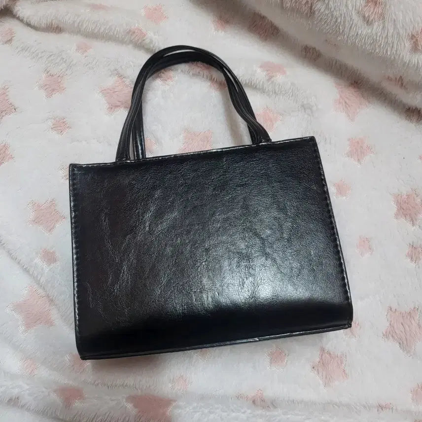 [BUNJANG] LAP Dot Tote Bag Black Crossbody Bag / 랩 LAP 미니 도트백 토트백 블랙 크로스백 가방 / 하객룩 격식룩