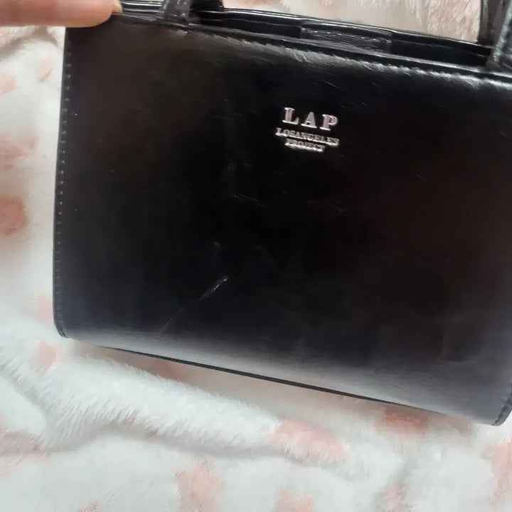 [BUNJANG] LAP Dot Tote Bag Black Crossbody Bag / 랩 LAP 미니 도트백 토트백 블랙 크로스백 가방 / 하객룩 격식룩