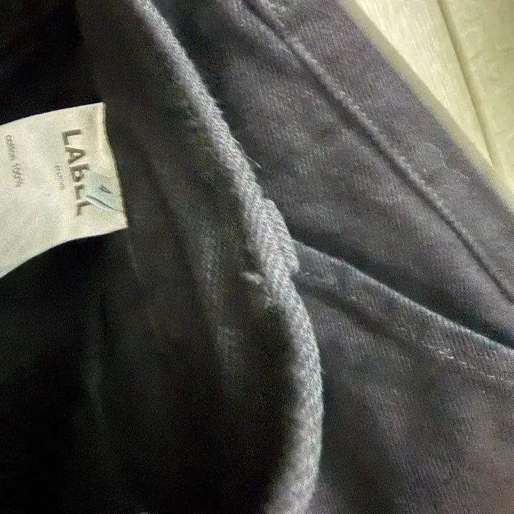 [BUNJANG] LABEL ARCHIVE Black Denim Wide Pants / 라벨아카이브 블랙 데님 와이드 팬츠