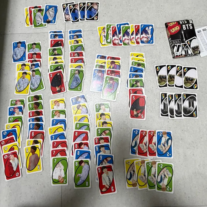 [BUNJANG] BTS Uno Card Game / BTS 방탄 우노 카드