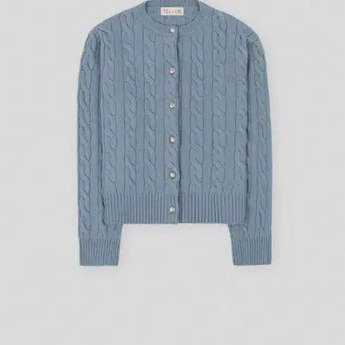 [BUNJANG] Tilda Die Nina Cardigan Sky Blue / 틸아이다이 니나 가디건 스카이 블루 정가 13.5만원