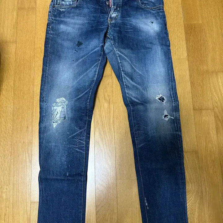 [BUNJANG] Dsquared2 Denim Jeans 48 / 디스퀘어드2 데미지 워싱 청바지 48