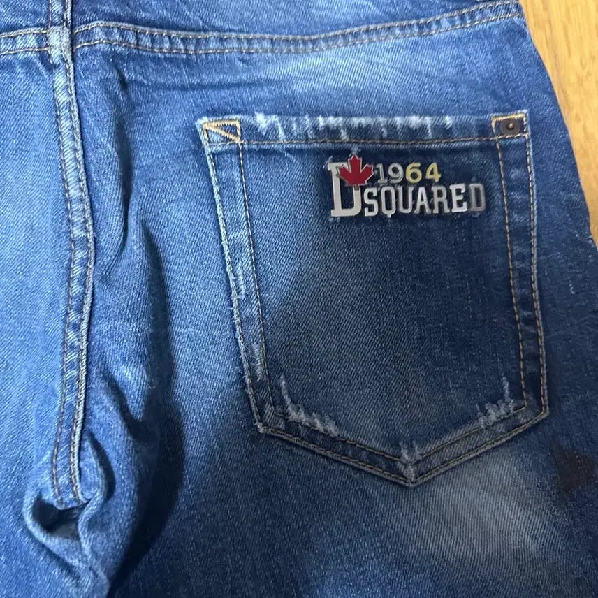 [BUNJANG] Dsquared2 Denim Jeans 48 / 디스퀘어드2 데미지 워싱 청바지 48
