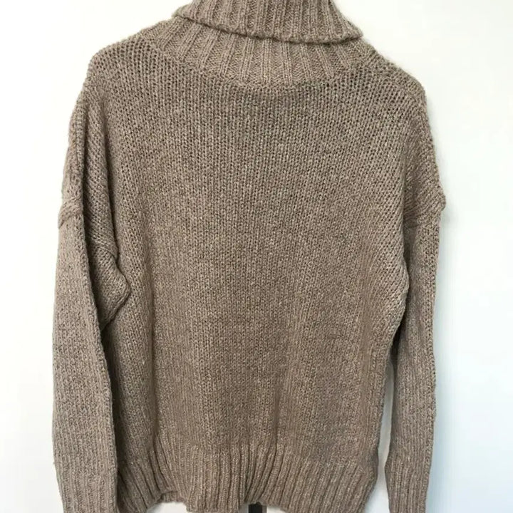 [BUNJANG] Twisted Cable Knit Sweater / 꽈배기 니트 / 꽈배기 터틀 니트 / 터틀넥니트