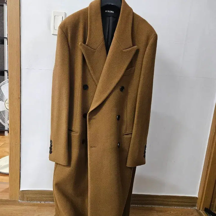 [SOLD OUT] 인사일런스 카멜 더블코트 L사이즈