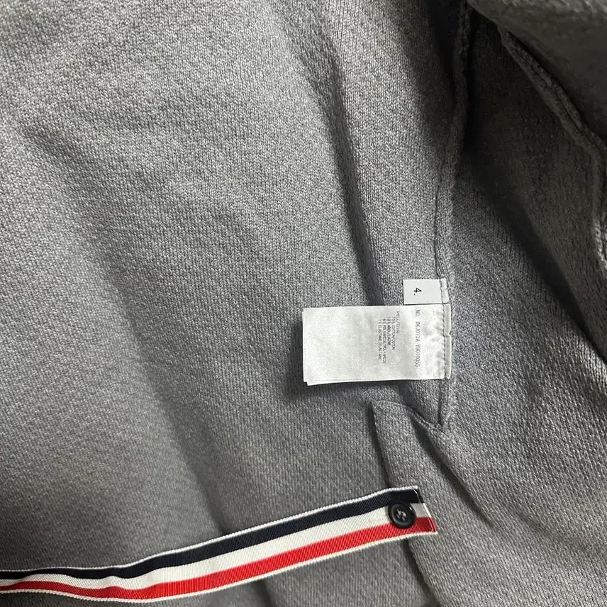 [BUNJANG] Thom Browne Men's Cotton Jacket (Size 4) / 톰브라운 남성 면 자켓 사이즈 4 풀셋 택 단추 비닐 보유