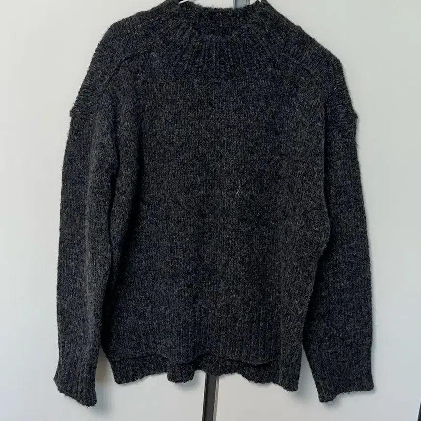 [BUNJANG] Chacoal Thick Knit Sweater / (새상품/왕도톰) 보카시 니트  /  차콜 도톰니트 / 니트 새상품 /