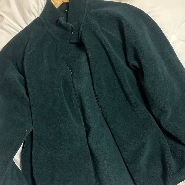[BUNJANG] Uniqlo Fleece Full-Zip Jacket (Green) / 유니클로 후리스풀집재킷(컬러: Green)
