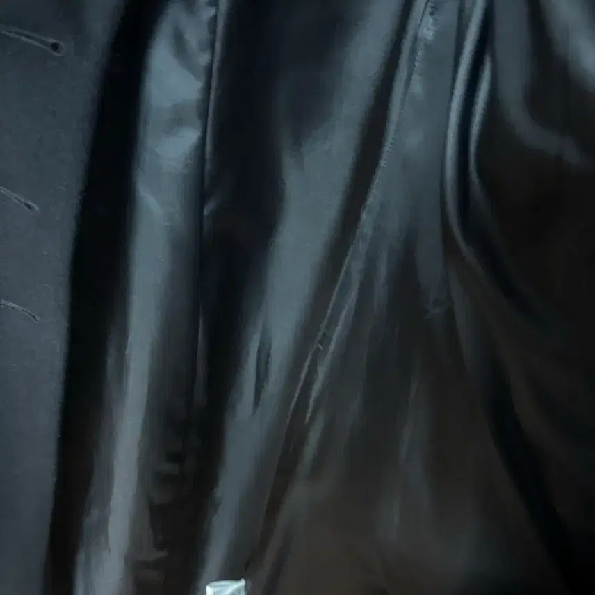 [BUNJANG] Woman Black Double Button Long Coat / 여자 블랙 더블버튼 롱코트 거의 새상품 55~66사이즈 45,000원.