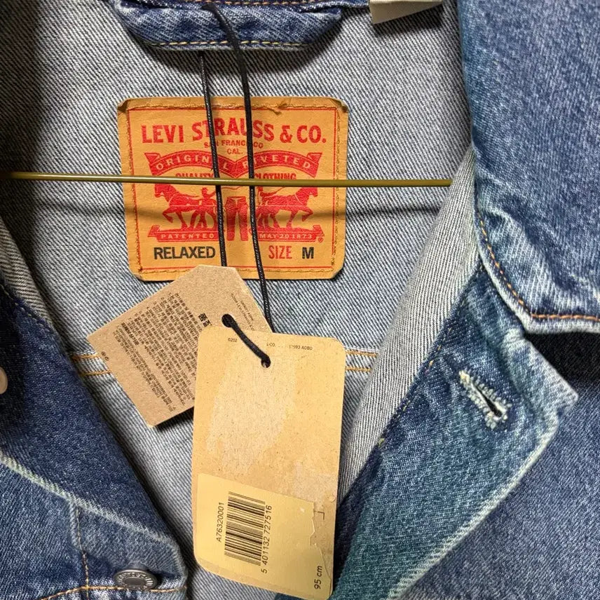 [SOLD OUT] (M) 리바이스 타입 II 트러커 자켓 A7632-0001