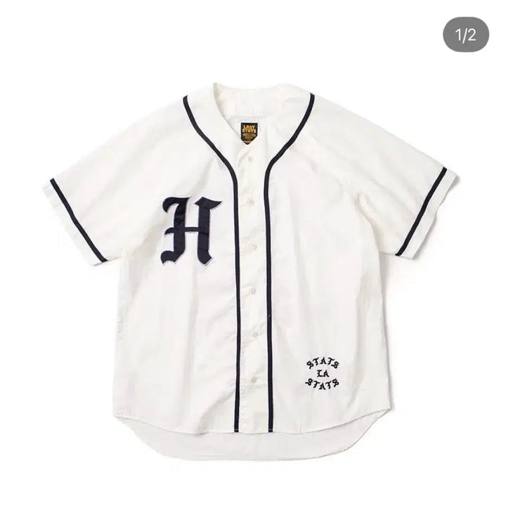 [BUNJANG] The Lasstats Baseball Shirt / [2] 라스탯츠 베이스볼 셔츠 더라스태츠 라스태츠