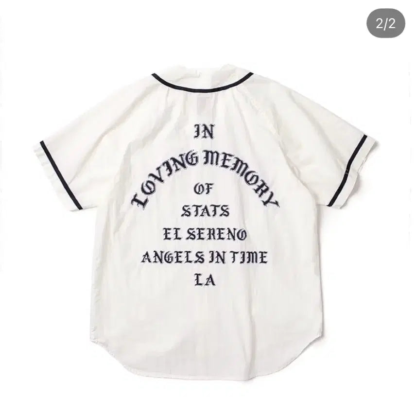 [BUNJANG] The Lasstats Baseball Shirt / [2] 라스탯츠 베이스볼 셔츠 더라스태츠 라스태츠