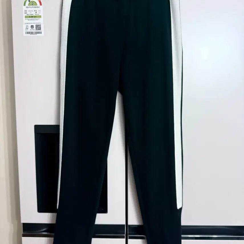 [BUNJANG] Black Knit Pants (Size 30-32) / 구제 블랙 뉴니트 팬츠 30-32