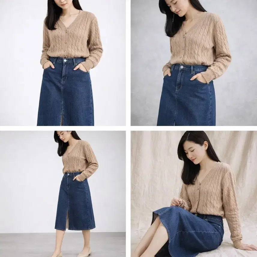 [SOLD OUT] 데님 스커트