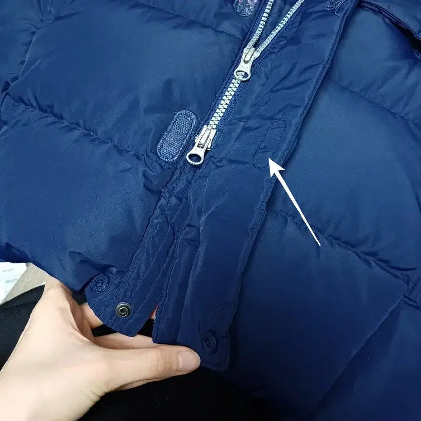 [BUNJANG] Black Yak Goose Down Padded Jacket (Child 110) / 블랙야크/구스 다운 패딩 점퍼 아동110 5/라덴