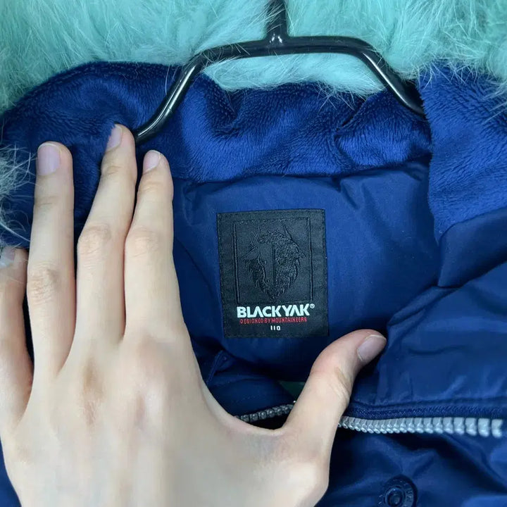 [BUNJANG] Black Yak Goose Down Padded Jacket (Child 110) / 블랙야크/구스 다운 패딩 점퍼 아동110 5/라덴