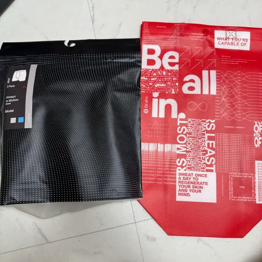 [BUNJANG] Lululemon Always in Motion Modal Underwear 3-Pack / 룰루레몬 Always in Motion 모달 팬티 3Packs L/XL