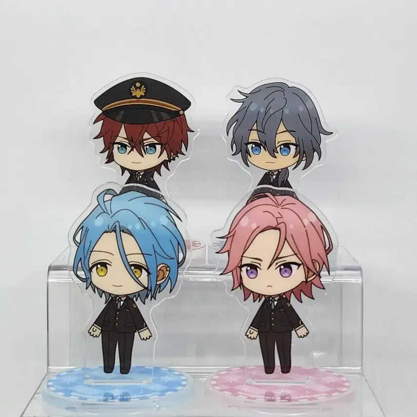 [BUNJANG] Crazy:B JR Tokyo Station Acrylic Stand Bundle Set / 앙스타 크레이지비 JR 도쿄역 아크릴 스탠드 린네 니키 히메루 코하쿠