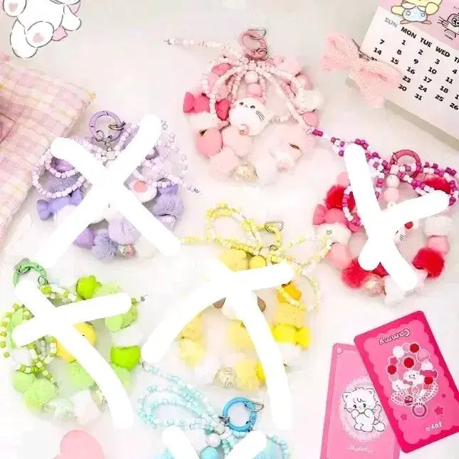 [BUNJANG] NMIXX MiCo Warm Series Random Keyring / 미코 웜 시리즈 랜덤 키링 Warm