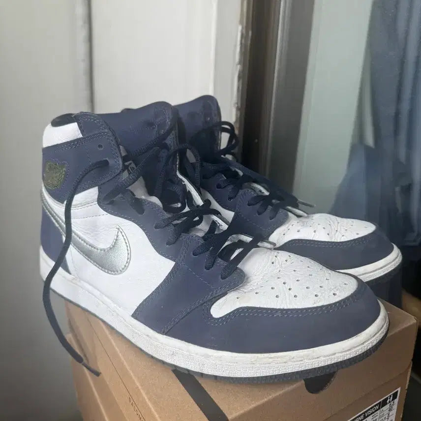 [BUNJANG] Nike Jordan 1 High Leather Sneakers / (290) 나이키 조던1 하이 코즙