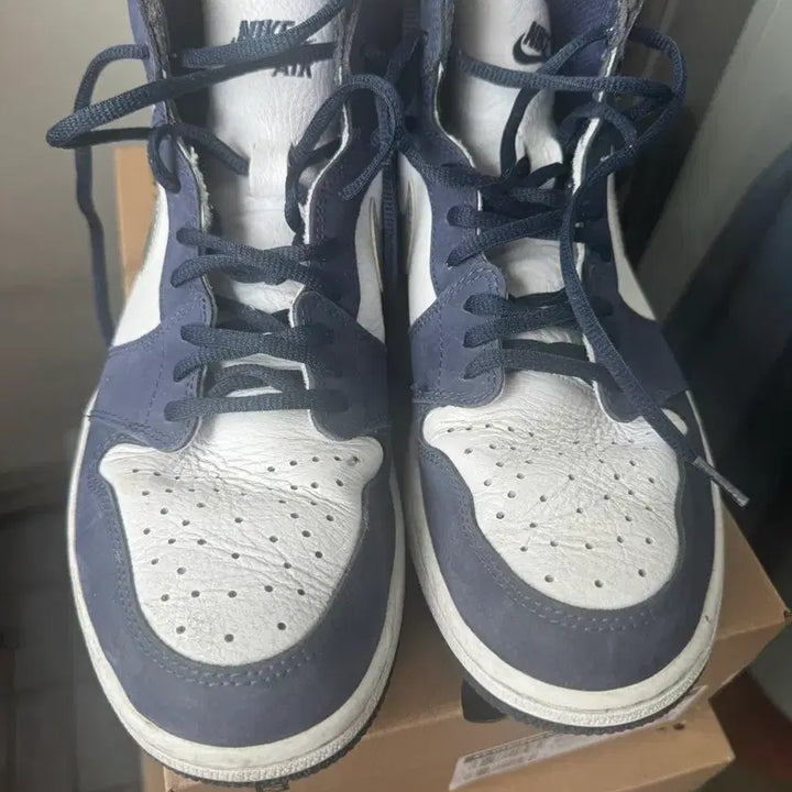 [BUNJANG] Nike Jordan 1 High Leather Sneakers / (290) 나이키 조던1 하이 코즙