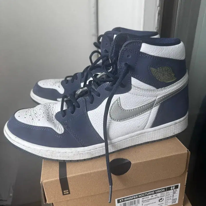 [BUNJANG] Nike Jordan 1 High Leather Sneakers / (290) 나이키 조던1 하이 코즙