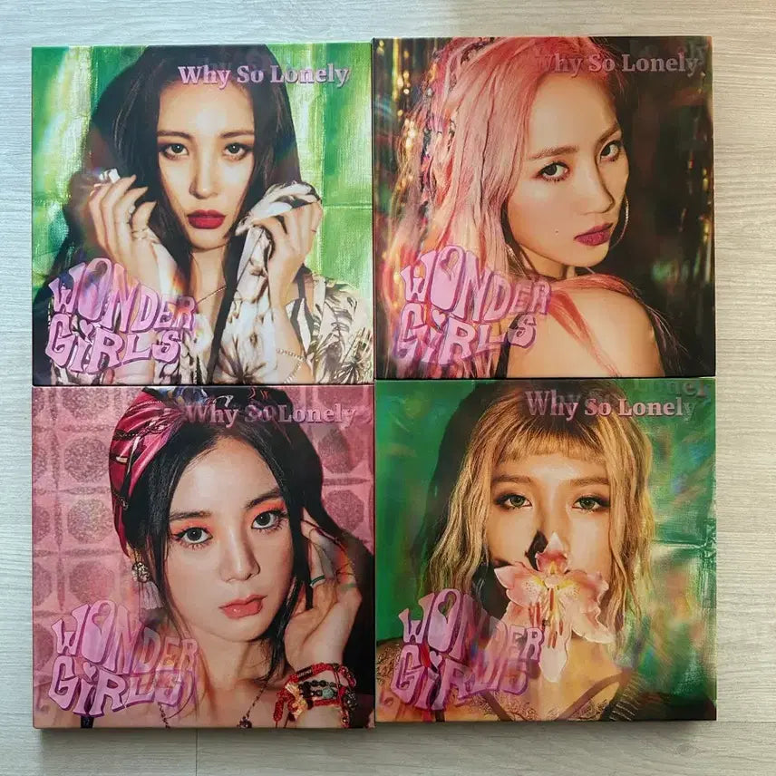 [BUNJANG] Wonder Girls Why So Lonely Album Bundle Set / 원더걸스 와이쏘론리 앨범 일괄