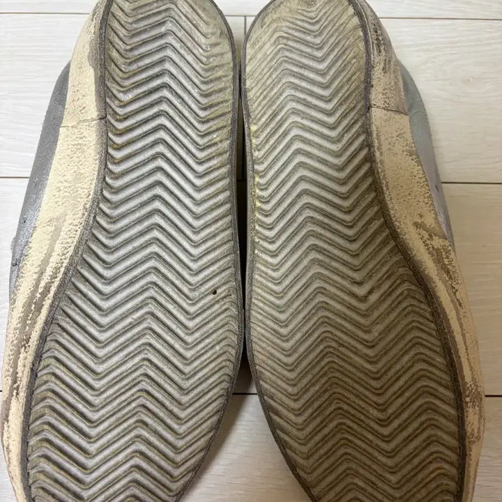 [BUNJANG] Golden Goose Superstar Silver Sneakers / 골든구스 슈퍼스타 실버 금색별 스니커즈 230