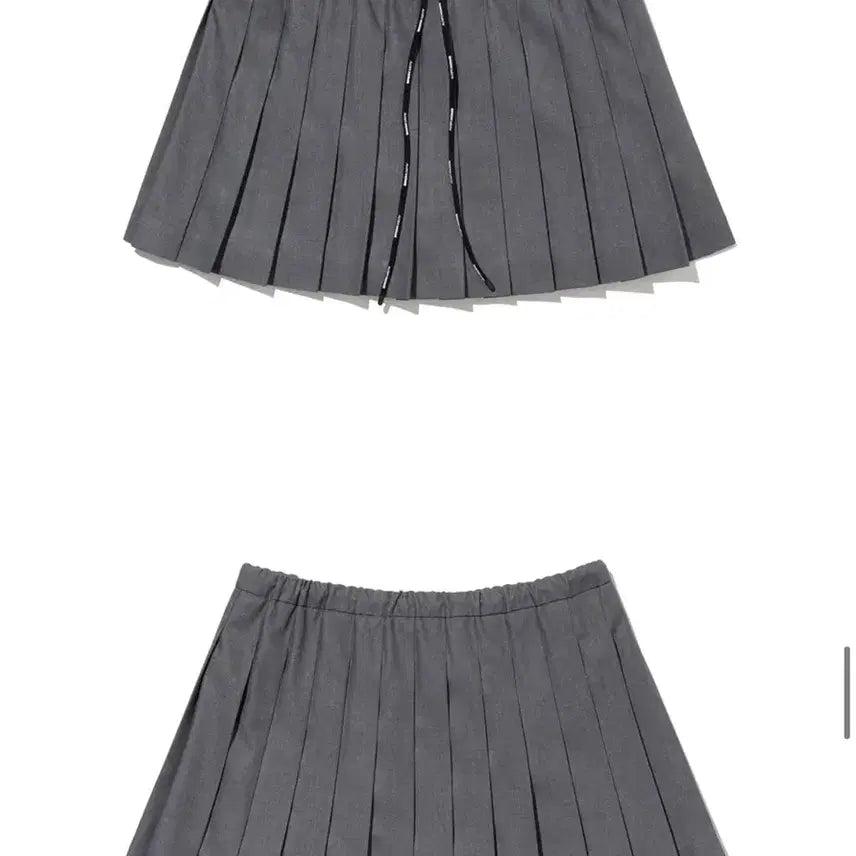 [BUNJANG] Abemhome Pleats Mini Skirt / 아밤홈 플리츠 미니 스커트