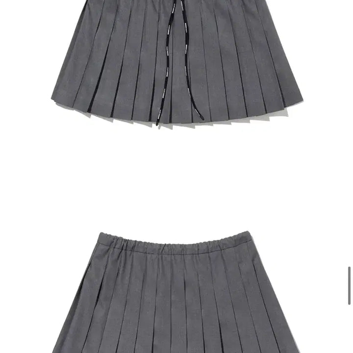 [BUNJANG] Abemhome Pleats Mini Skirt / 아밤홈 플리츠 미니 스커트